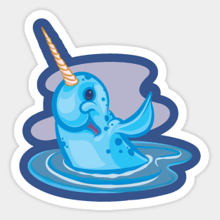 Narwhal Sticker